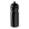 Bidón deportivo con Tapa Dome de 650 ml H2O Base® Negro | sin montaje de publicidad | no disponible | no disponible