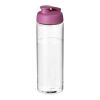 Bidón deportivo con tapa Flip de 850 ml "H2O Vibe" Blanco-Rosa | sin montaje de publicidad | no disponible | no disponible