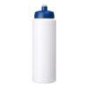 Bidón deportivo de 750&nbsp;ml "Baseline Rise" Blanco-Azul | sin montaje de publicidad | no disponible | no disponible