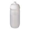 Bidón deportivo de 500&nbsp;ml "HydroFlex™ Clear" Blanco-Transparente escarchado | sin montaje de publicidad | no disponible | no disponible