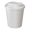 Vaso Americano® Espresso POP 250 ml con tapa antiderrame Blanco | sin montaje de publicidad | no disponible | no disponible