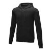 Sudadera con capucha y cremallera completa para hombre "Theron" Estándar | Negro | 5XL | sin montaje de publicidad | no disponible | no disponible | no disponible