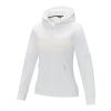 Sudadera anorak con capucha con media cremallera para mujer "Sayan" Estándar | Blanco | XL | sin montaje de publicidad | no disponible | no disponible | no disponible