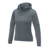 Sudadera anorak con capucha con media cremallera para mujer "Sayan" Estándar | Gris acero | M | sin montaje de publicidad | no disponible | no disponible | no disponible
