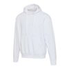 Sudadera oversize con capucha unisex orgánica con certificado OCS de 280 g/m2 "Boris" Estándar | Blanco | XXS | sin montaje de publicidad | no disponible | no disponible | no disponible