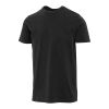Camiseta de manga corta lavada de 160&nbsp;g/m2 para hombre "Nanaimo" Estándar | Negro intenso | XL | sin montaje de publicidad | no disponible | no disponible | no disponible