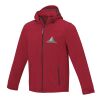 Chaqueta softshell reciclada GRS para hombre de Langley Rojo | XS