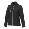 Chaqueta softshell reciclada GRS para mujer de Orion Negro intenso | XS
