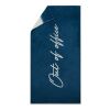 Toalla silla Lounge Vinga azul-blanco | sin montaje de publicidad | no disponible | no disponible | no disponible