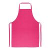 CUMIN. Delantal de sarga de algodón (180 g/m²) Rosa | sin montaje de publicidad