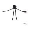 2087 | Xoopar Octopus Charging cable Negro | sin montaje de publicidad | no disponible | no disponible | no disponible