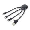 4009| Cable de carga Xoopar Eco Octopus Negro | sin montaje de publicidad | no disponible | no disponible