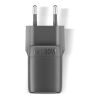 Fresh 'n Rebel Cargador rápido 30W GaN USB-C y USB-A gris oscuro | sin montaje de publicidad