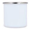 Taza de esmalte 350ml Blanco
