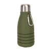 Botella plegable Sagaform Stig 550ml Verde