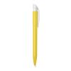 Bolígrafo S45 Bio opaco Amarillo-Blanco | Tampografía 1 color | on the clip | 25 mm x 6 mm | no disponible