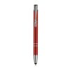 Bolígrafo Alicante Stylus rojo oscuro | Grabado | 180 grados del clip | 55 mm x 6 mm | no disponible