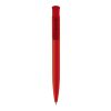 Bolígrafo Avalon toque suave Rojo / Blanco | Tampografía 1 color | on the clip | 35 mm x 8 mm | no disponible