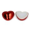 Bálsamo labial metálico en forma de corazón Rojo / Blanco | sin montaje de publicidad | no disponible | no disponible