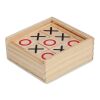 Juego de tres en raya set en caja de madera Natural | sin montaje de publicidad | no disponible | no disponible | no disponible