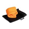 Toalla fitness R-PET 30x80cm Negro-Naranja | sin montaje de publicidad | no disponible | no disponible | no disponible
