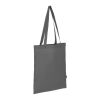 R-PET Bolsa de transporte de tejido sin tejer con asas largas 38 x 42 cm 75 g/m² Gris | sin montaje de publicidad | no disponible | no disponible | no disponible
