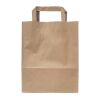 Bolsa de papel 70g/m² 28x10x22cm Marrón | sin montaje de publicidad | no disponible | no disponible | no disponible