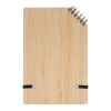 Cuaderno de bambú con banda esquinera A5 Natural | sin montaje de publicidad | no disponible | no disponible | no disponible