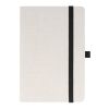 Cuaderno de algodón reciclado y R-PET A5 Beige-Negro