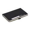 Cuaderno con bolsillo Ashira A5 Negro intenso | sin montaje de publicidad | no disponible | no disponible