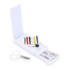 Set de costura y yeso de viaje en caja de PP Blanco | sin montaje de publicidad | no disponible | no disponible