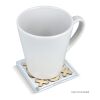 Posavasos Tic-Tac-Toe Blanco | sin montaje de publicidad | no disponible | no disponible