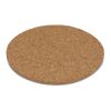 Posavasos redondo de corcho Natural | sin montaje de publicidad | no disponible | no disponible | no disponible