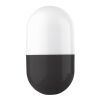 Lámpara forma de huevo negro | sin montaje de publicidad | no disponible | no disponible | no disponible
