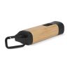 Linterna recargable R-ABS & Bamboo Negro | sin montaje de publicidad | no disponible | no disponible | no disponible