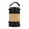 Lámpara y linterna de ABS y bambú Negro | sin montaje de publicidad | no disponible | no disponible | no disponible
