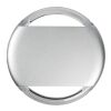 Cargador inalámbrico pad 5W Plateado | sin montaje de publicidad | no disponible | no disponible | no disponible
