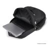 Mochila con detalle de cordón R-PET 25L Negro | sin montaje de publicidad | no disponible | no disponible | no disponible