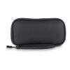 Bolsa organizadora Kyra 210D recubierta de PU rPET 20 x 11,5 x 2 cm Negro | sin montaje de publicidad | no disponible | no disponible