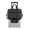 Bolso mensajero para portátil PU SoMa 28 x 38 x 5 cm Negro | sin montaje de publicidad | no disponible | no disponible