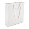 Bolsa de algodón OEKO-TEX® 38 x 10 x 42 cm 140 g/m². Blanco