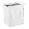 R-PET Bolsa nevera no tejida 23x 15 x 27,5 cm 75 g/m². Blanco
