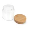 Bote vidrio y bambú 600ml Transparente | sin montaje de publicidad | no disponible | no disponible | no disponible