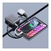Nova Powerbank 22,5 W Power Delivery con cables integrados 10 000 mAh gris oscuro | Impresión Digital | top | 45 mm x 35 mm