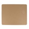 Alfombrilla de ratón con cargador inalámbrico de papel reciclado Natural | sin montaje de publicidad | no disponible | no disponible | no disponible