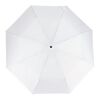 Daintree 190T Pongee 21.5" Paraguas cortaviento plegable Apertura automática Blanco | sin montaje de publicidad | no disponible | no disponible