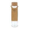 Botella de vidrio reciclado con tapón de corcho 500ml Transparente | sin montaje de publicidad | no disponible | no disponible