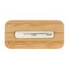 Identificador Bambú con alfiler Natural | sin montaje de publicidad | no disponible | no disponible | no disponible