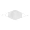 Mascarilla de algodón reutilizable de 2 capas blanco | sin montaje de publicidad | no disponible | no disponible