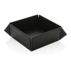 Caja magnética plegable PU reciclado Swiss Peak negro | sin montaje de publicidad | no disponible | no disponible